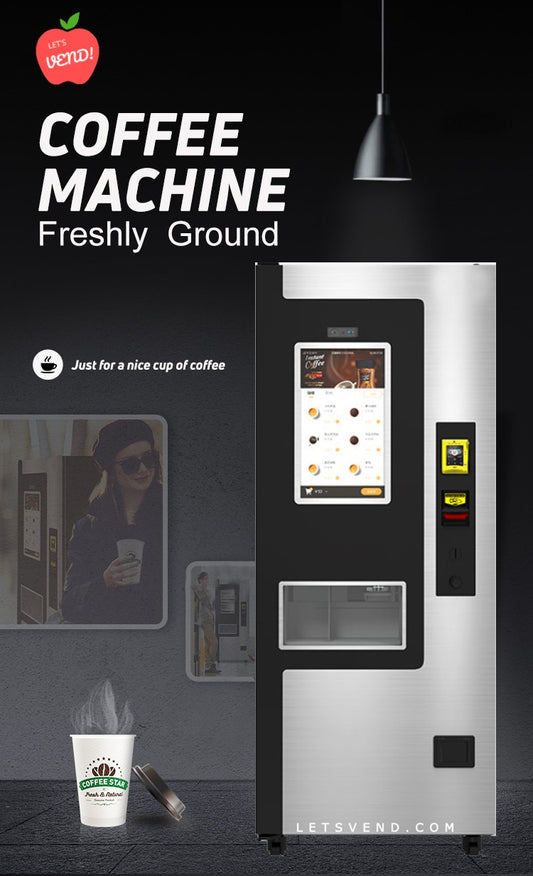 Fresh Coffee Vending Machine with Premier Location
