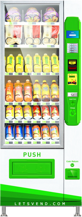 Slim Vending Machine with Premier Location